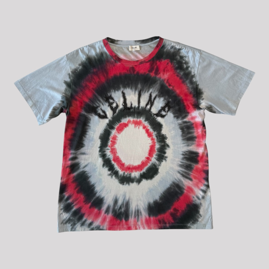 Celine Loose Tie-Dye T-Shirt