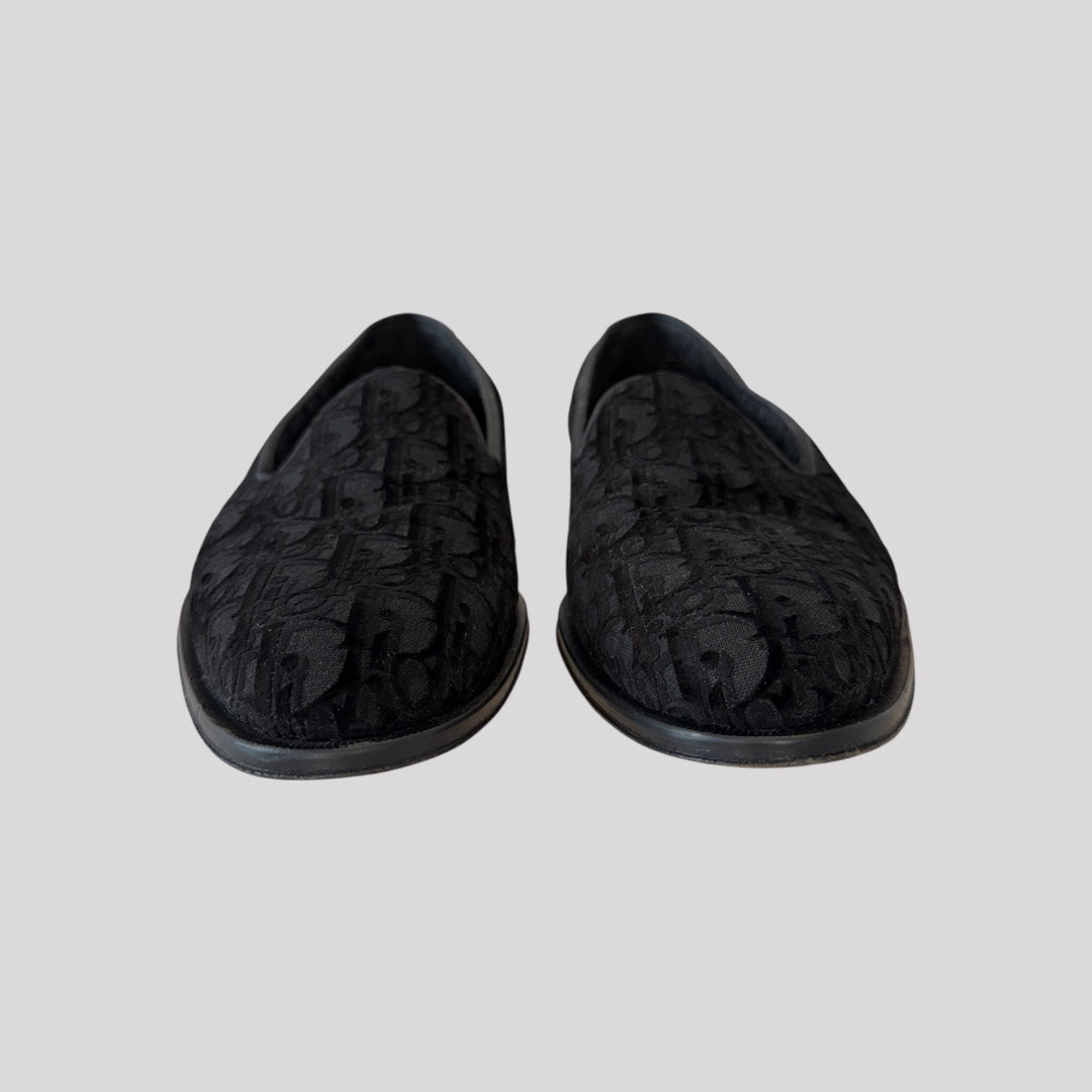 Dior Timeless Oblique Velvet Loafer