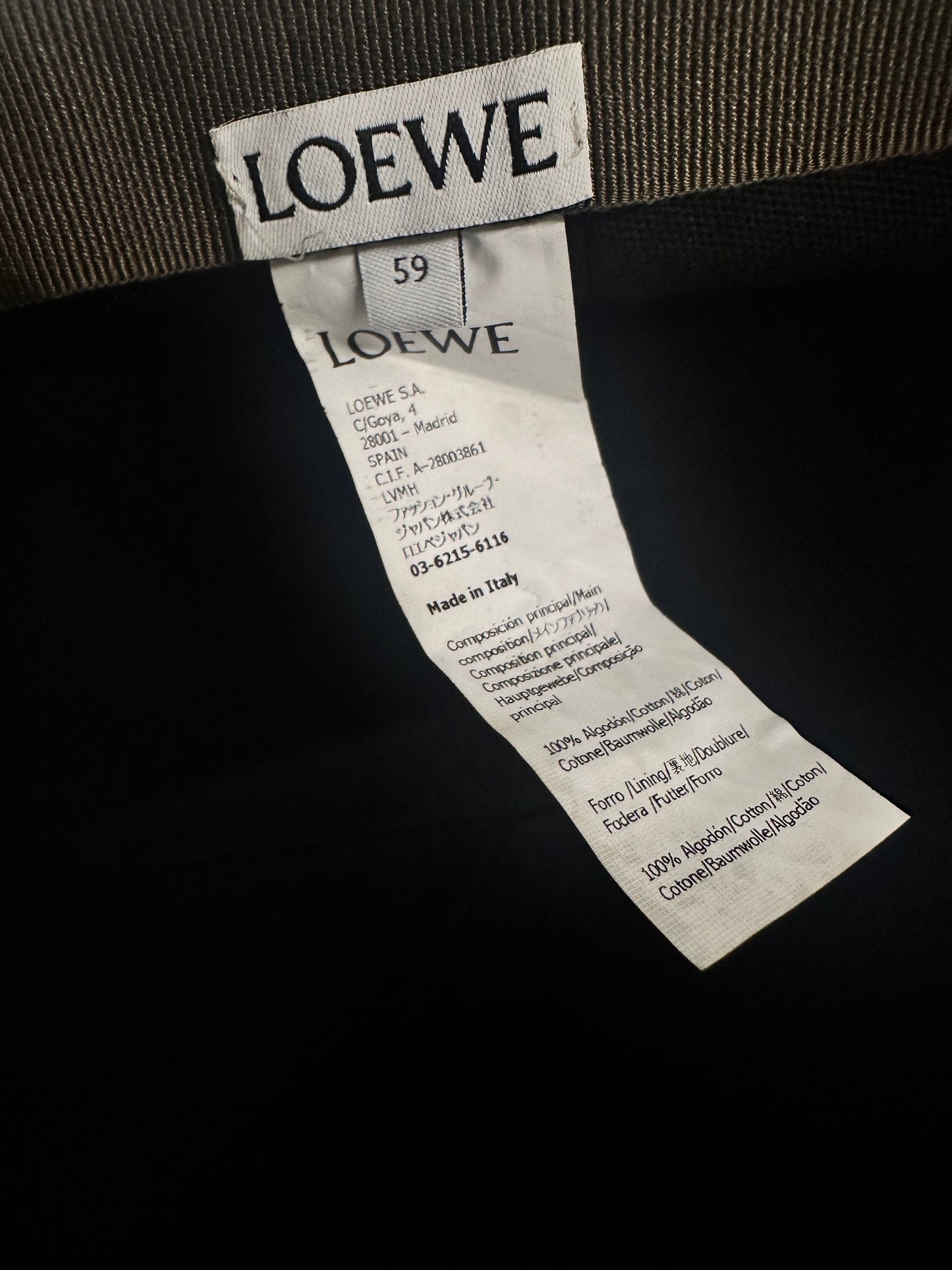 Loewe Logo Appliquéd Cotton Piqué Baseball Cap