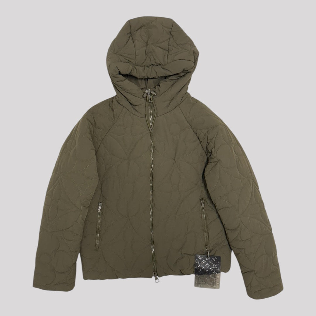 Louis Vuitton LVSE Flower Quilted Hoodie Jacket
