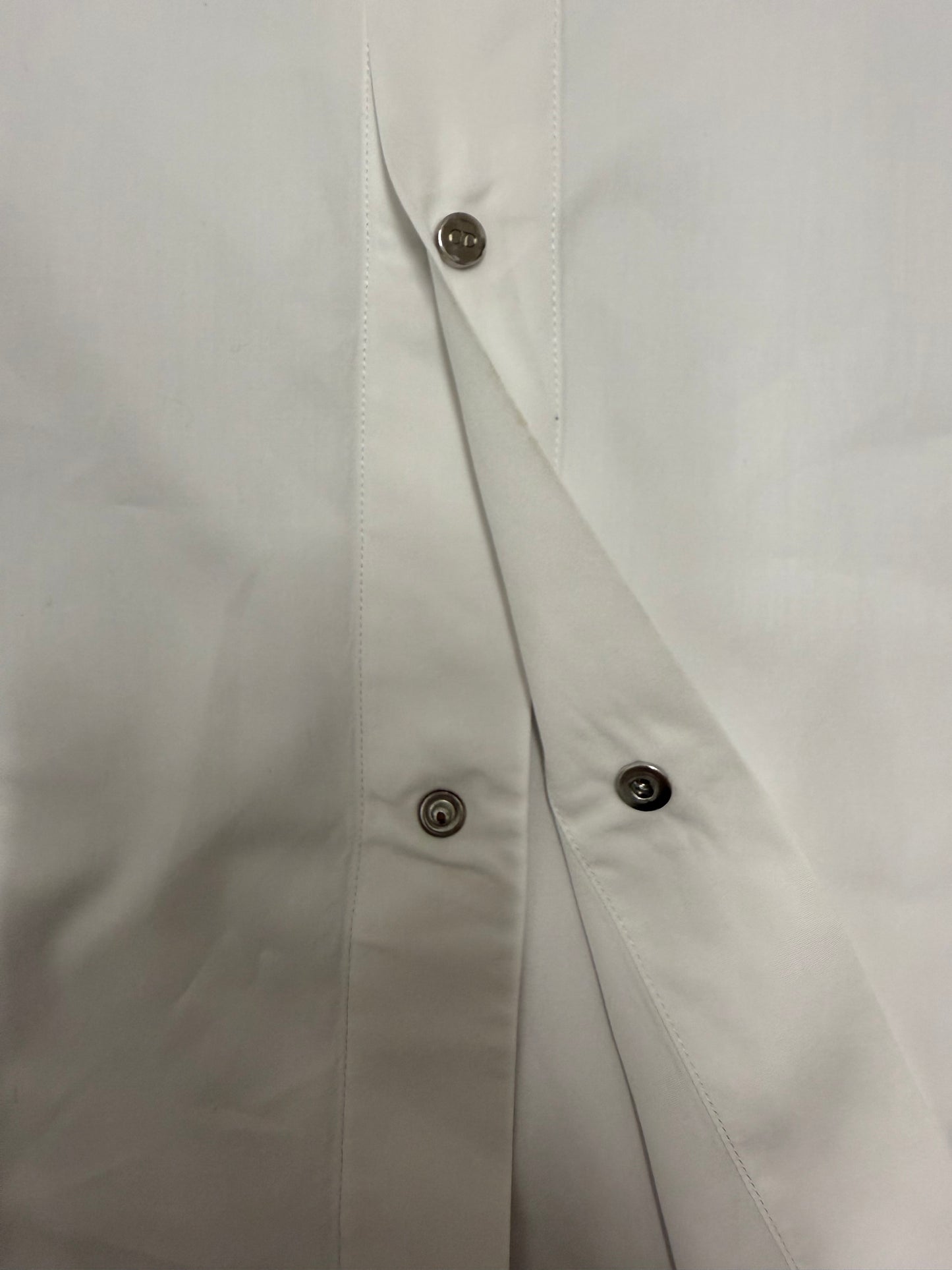 Dior Poplin Shirt With Snaps