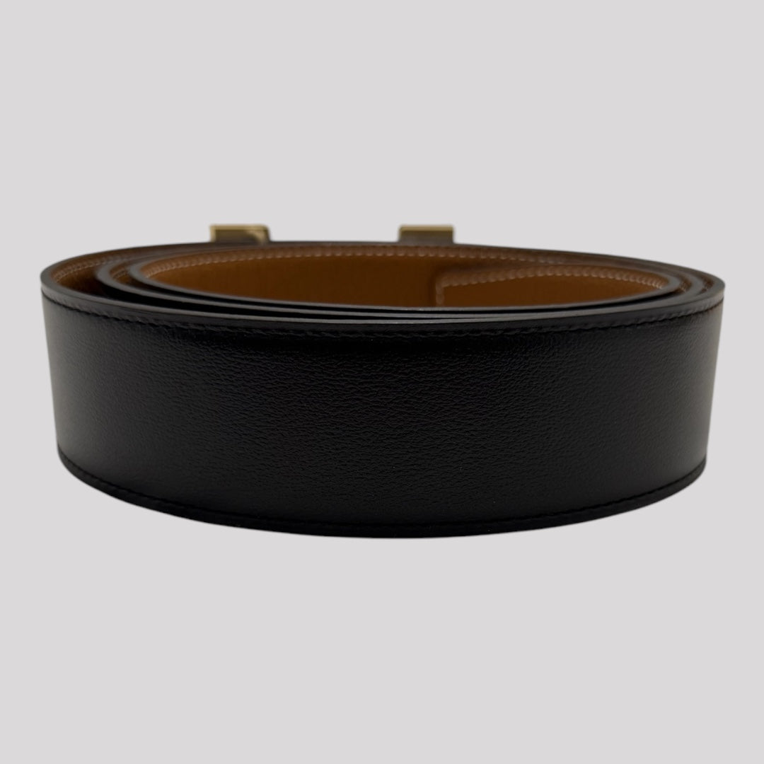 Hermes Constance belt buckle & Reversible leather strap 38 mm