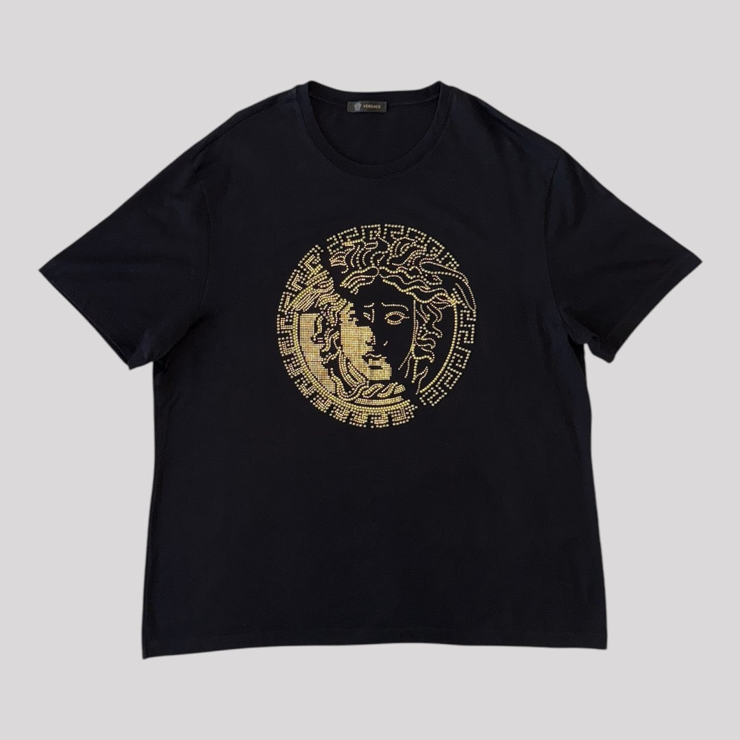 Versace Beaded Medusa T-Shirt