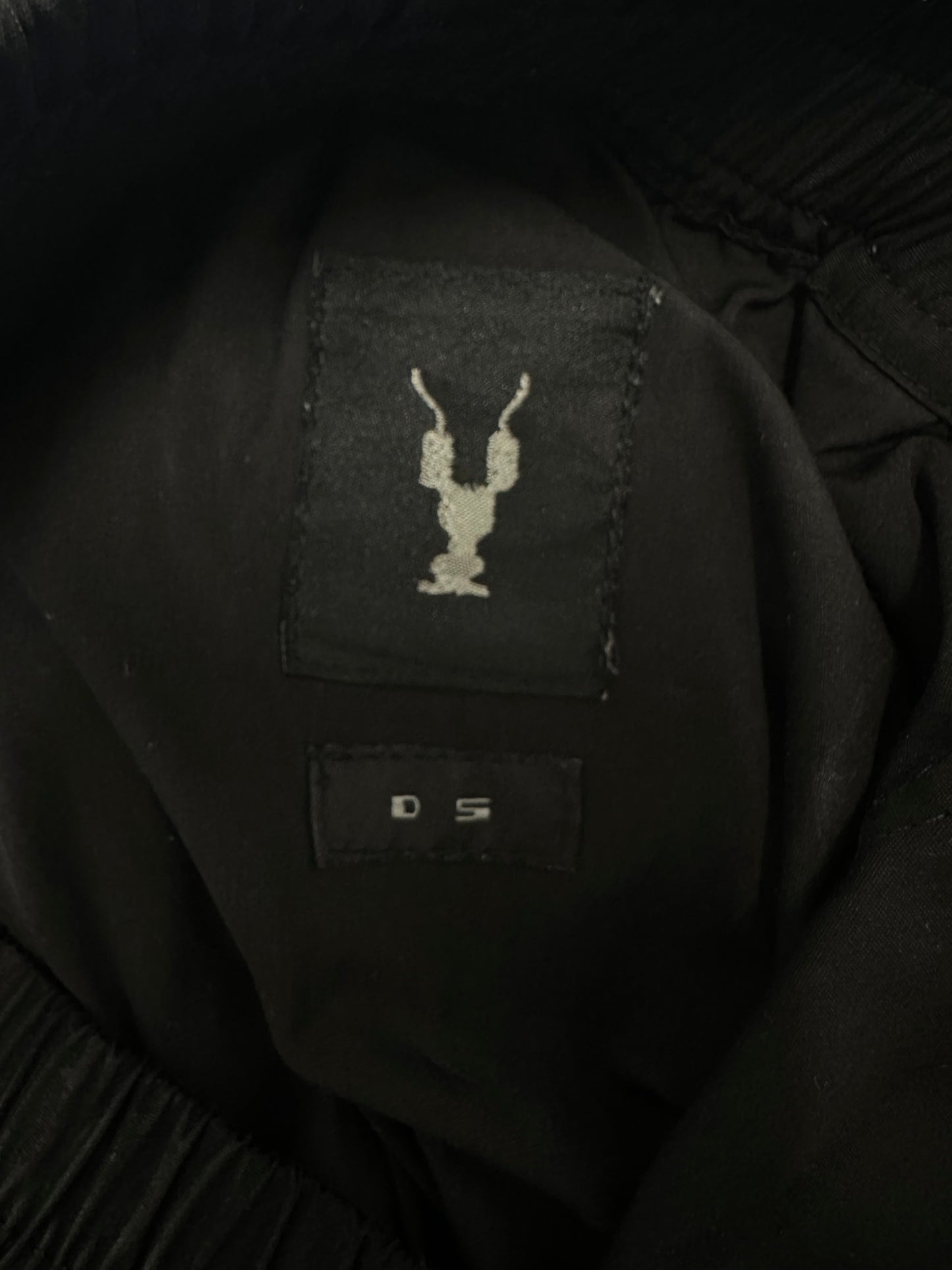 Rick Owens DRKSHDW Waxed Creatch Cargo Pants