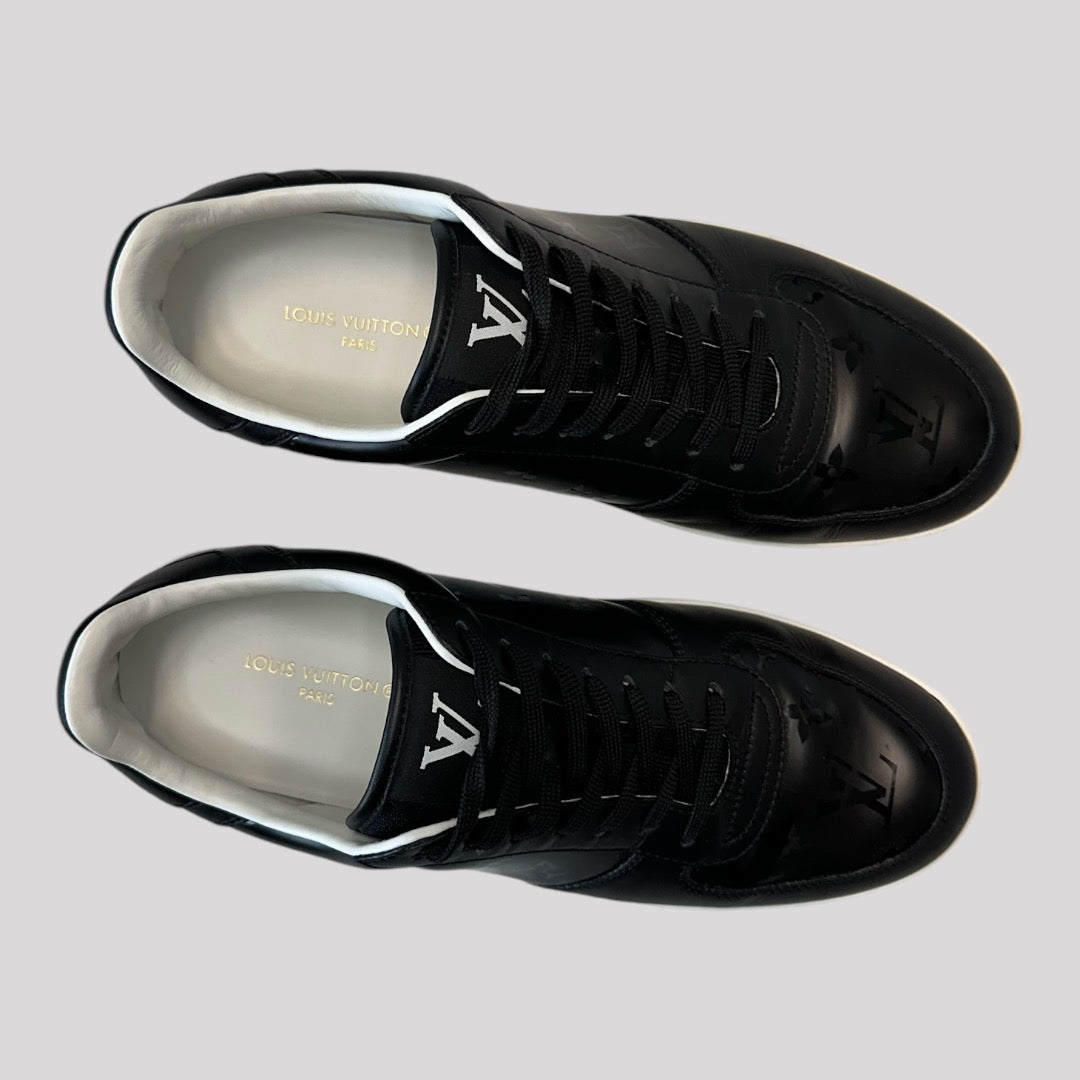 Louis Vuitton Calfskin Monogram Rivoli Sneakers
