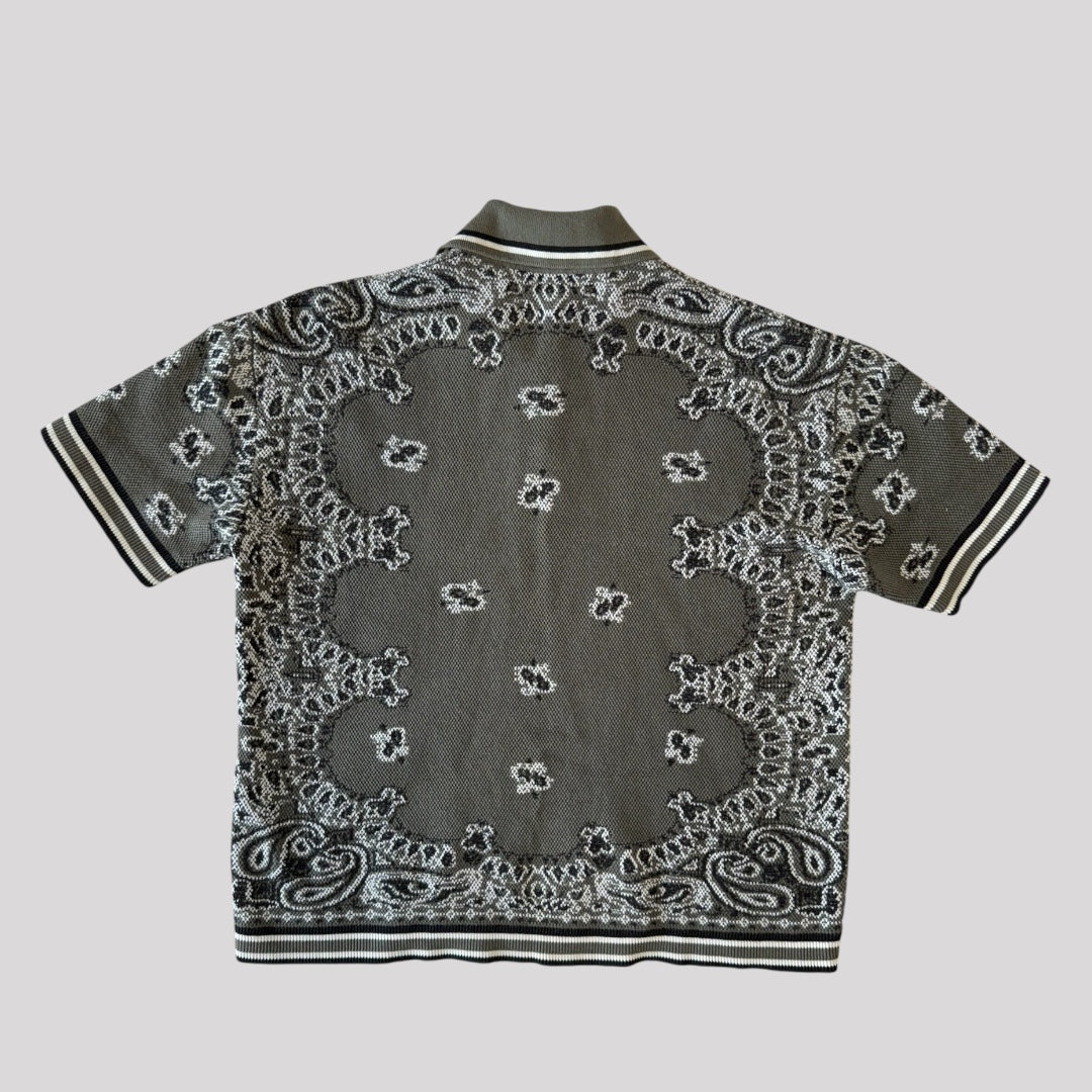 Amiri Patterned Polo Shirt