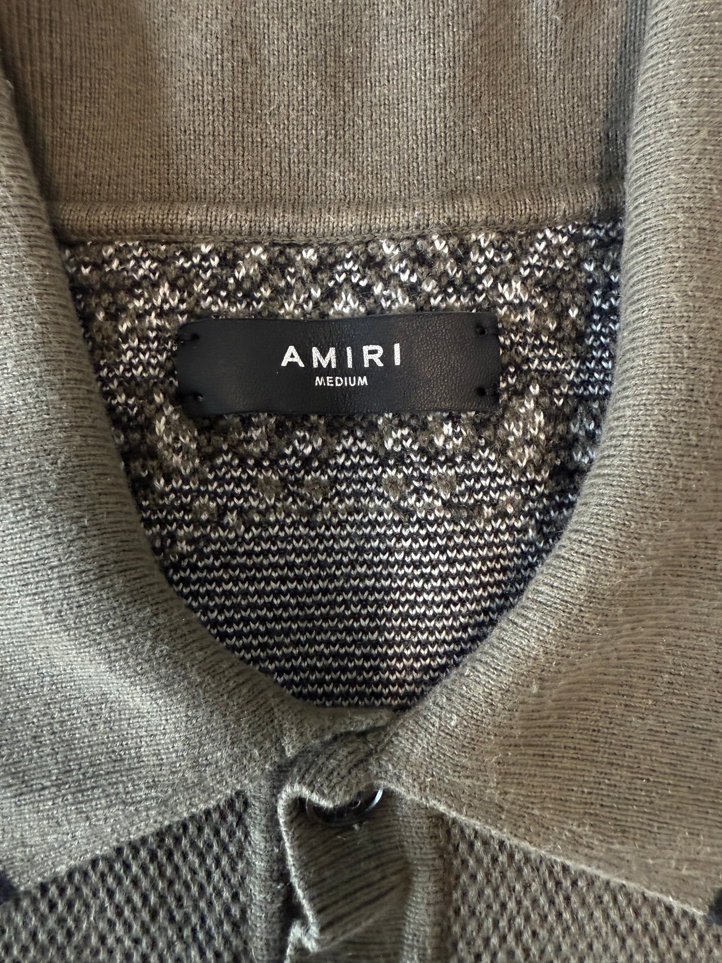 Amiri Patterned Polo Shirt