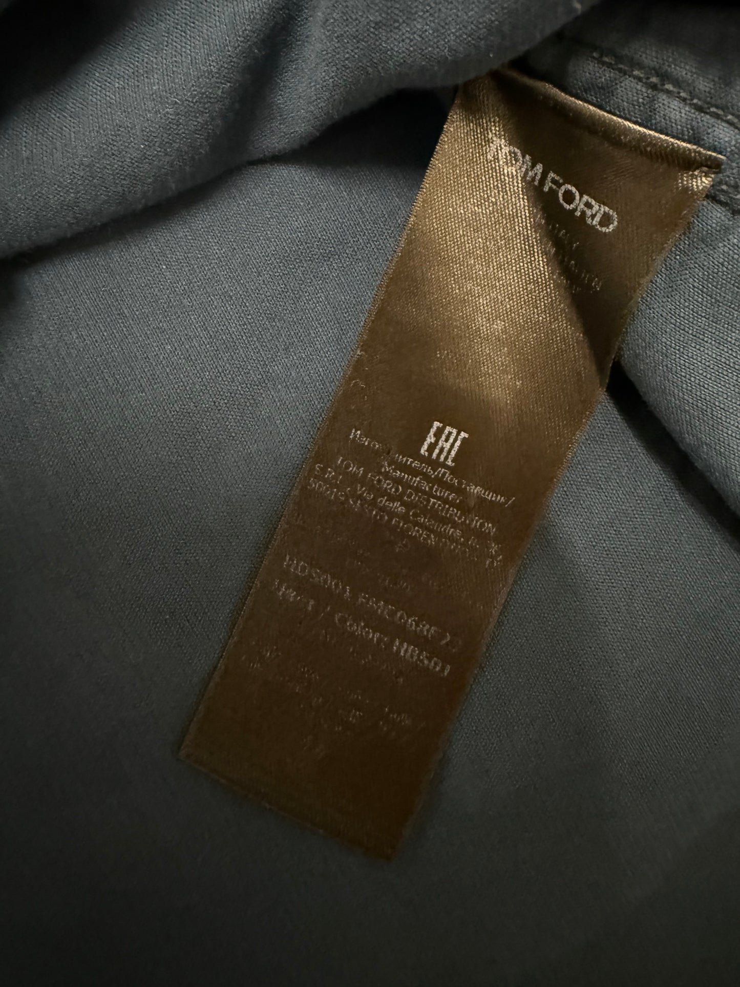 Tom Ford Corduroy Western Overshirt