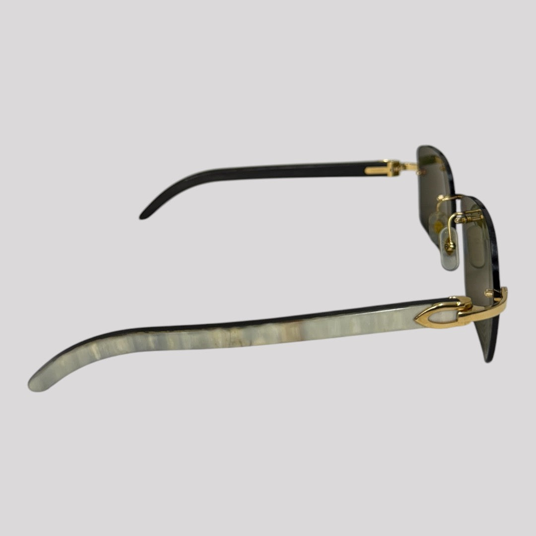 Cartier Sunglasses C Allongé De Cartier Motif