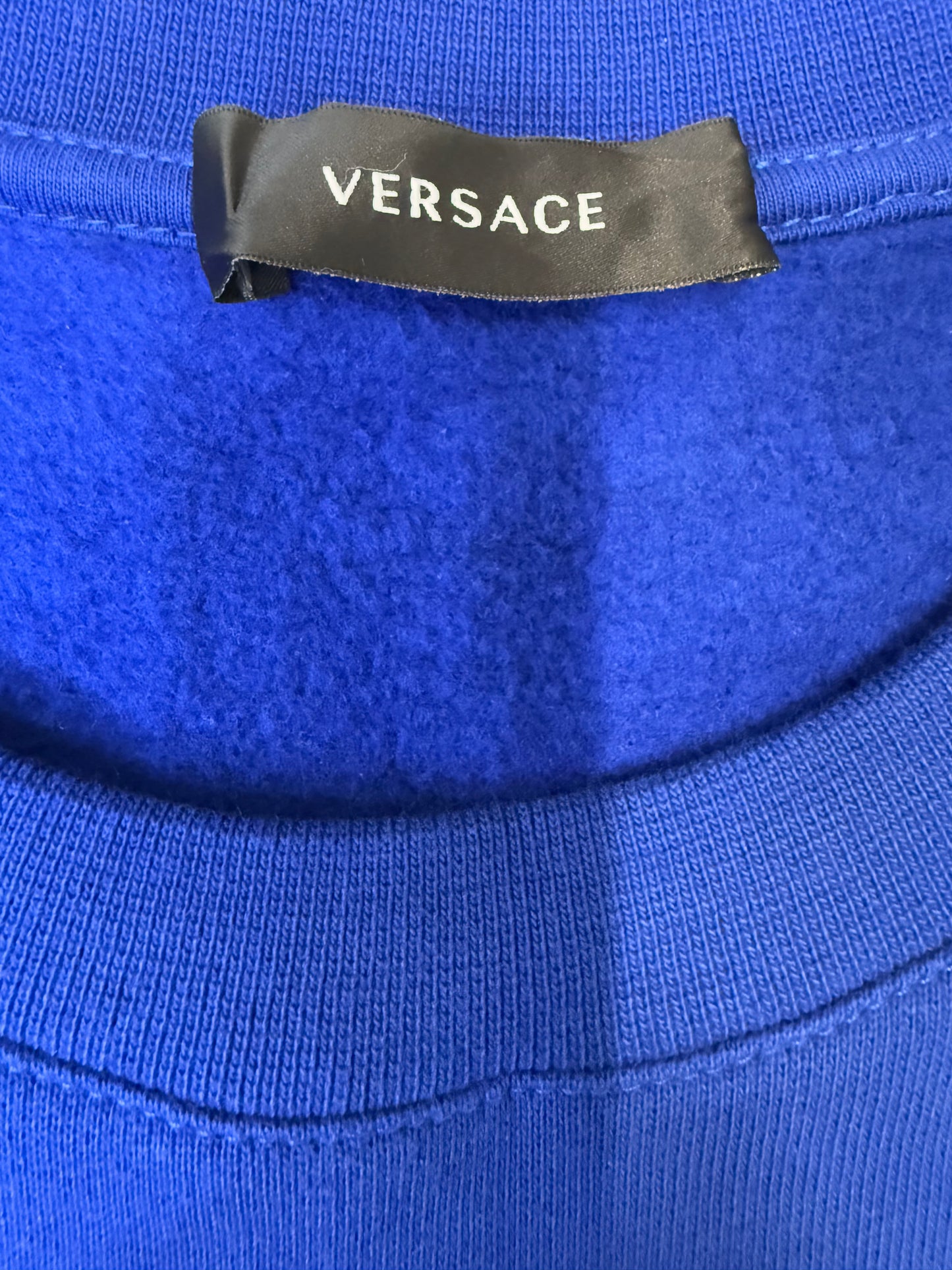 Versace Embroidered Logo Sweatshirt