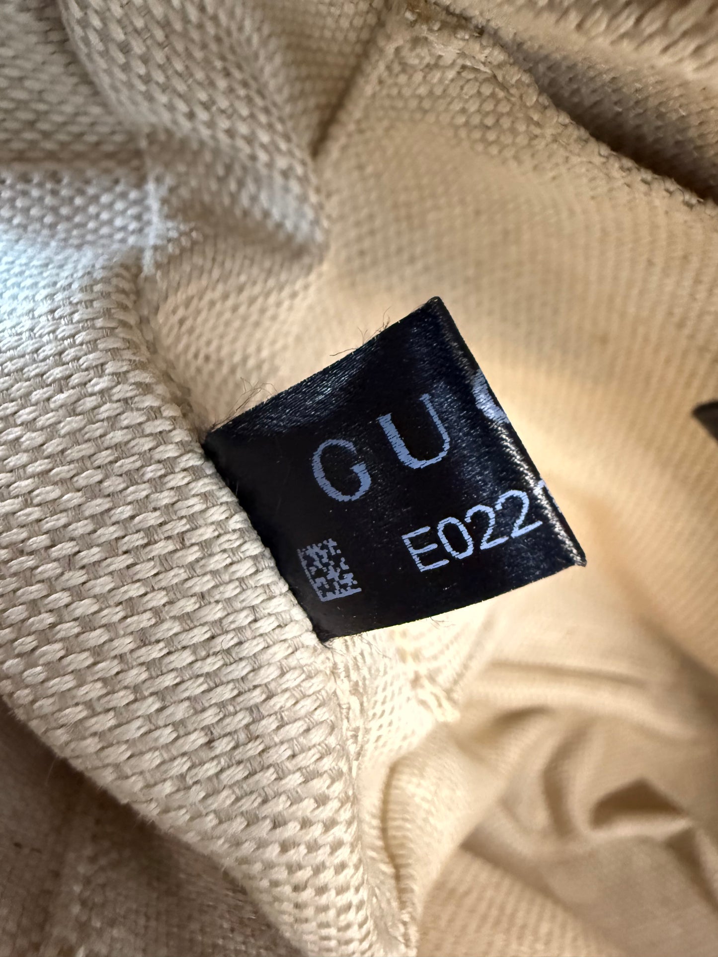 Gucci Dollar Calfskin Bi-Color Small Soho Disco Bag