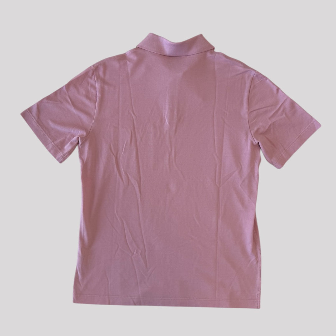 Hermès H Embroidered Buttoned Polo Shirt