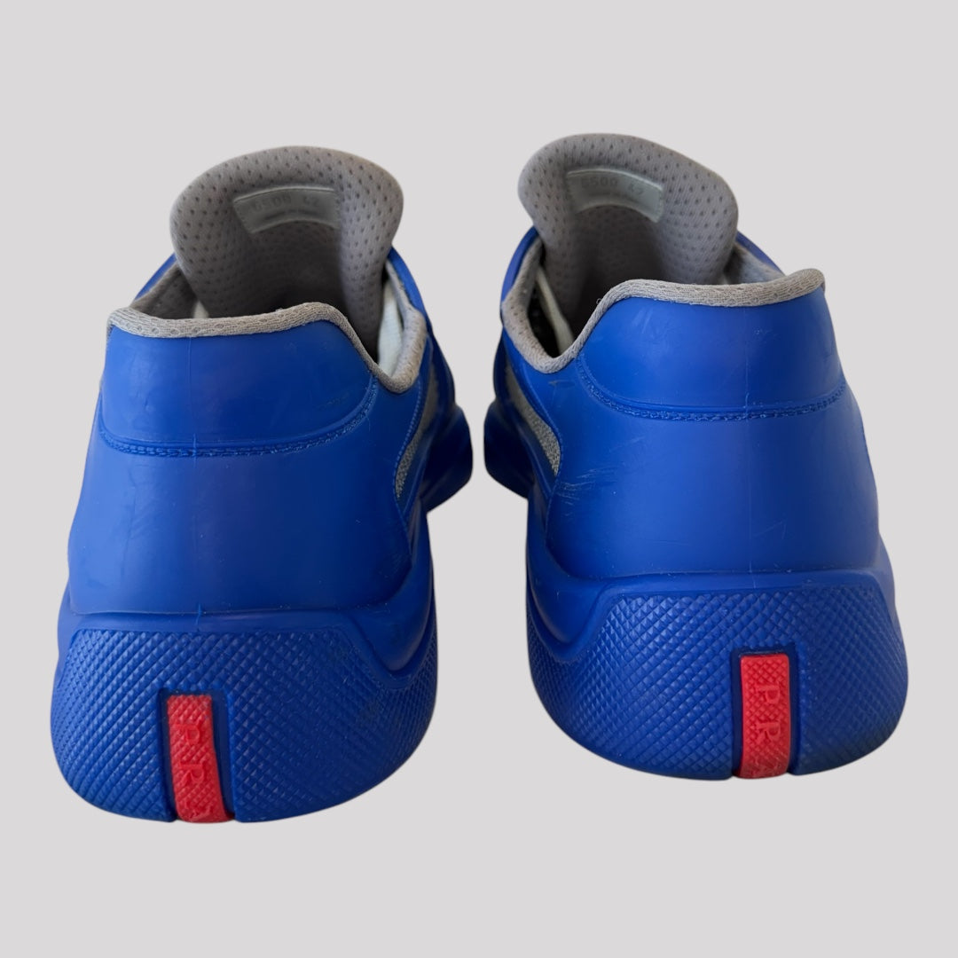 Prada America’s Cup Mixed Material Sneakers