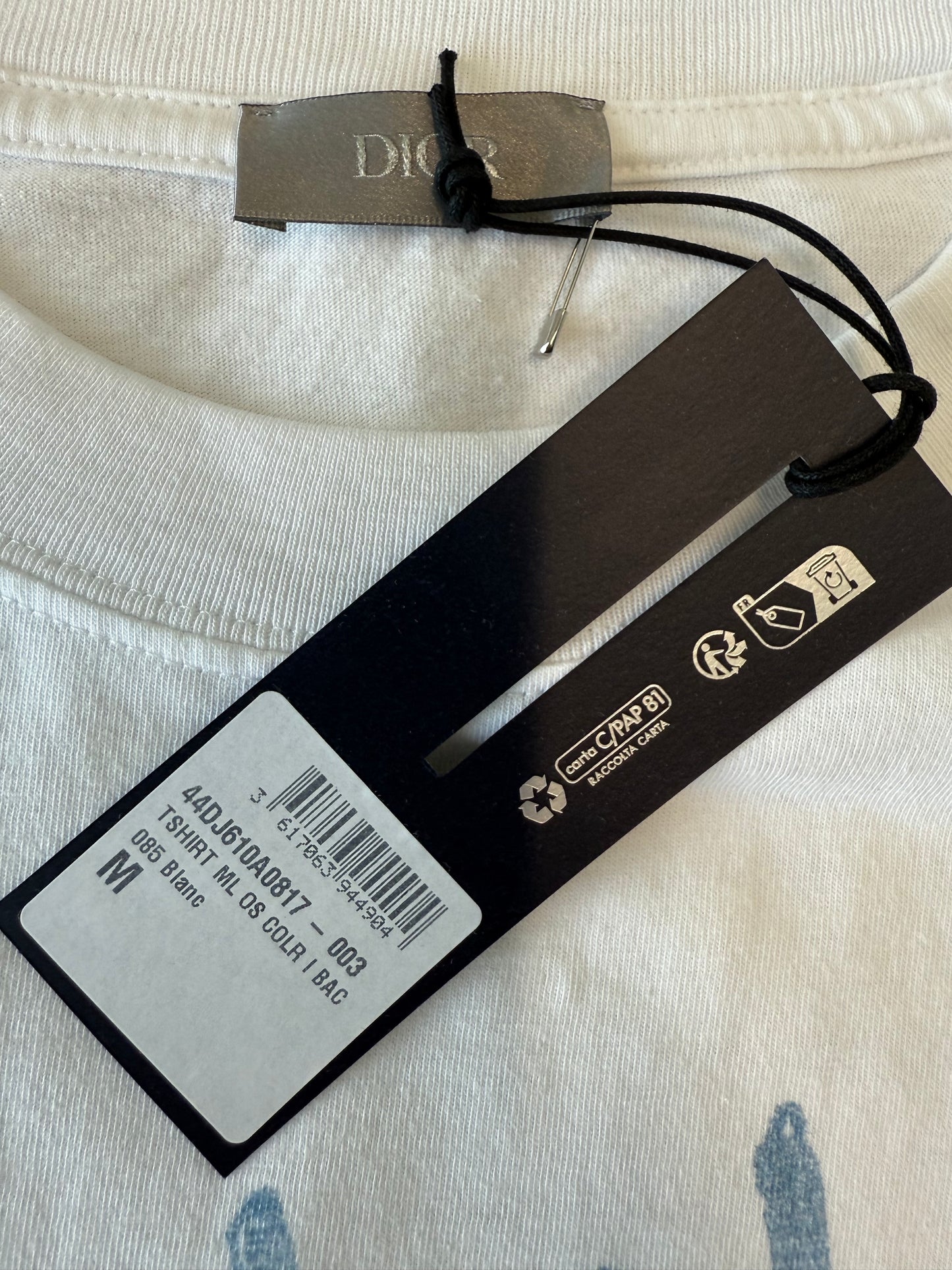 Dior Graphic Long Sleeve Shirt