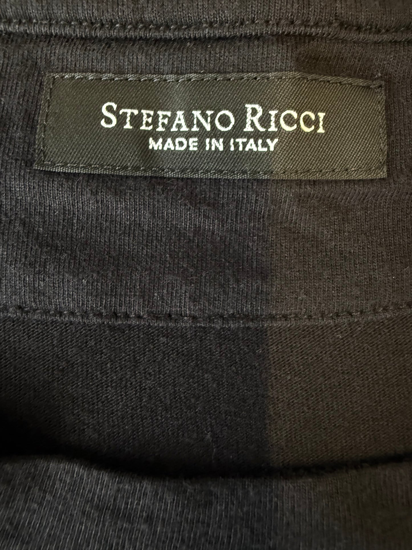 Stefano Ricci Tiger Embroidered Logo T-Shirt
