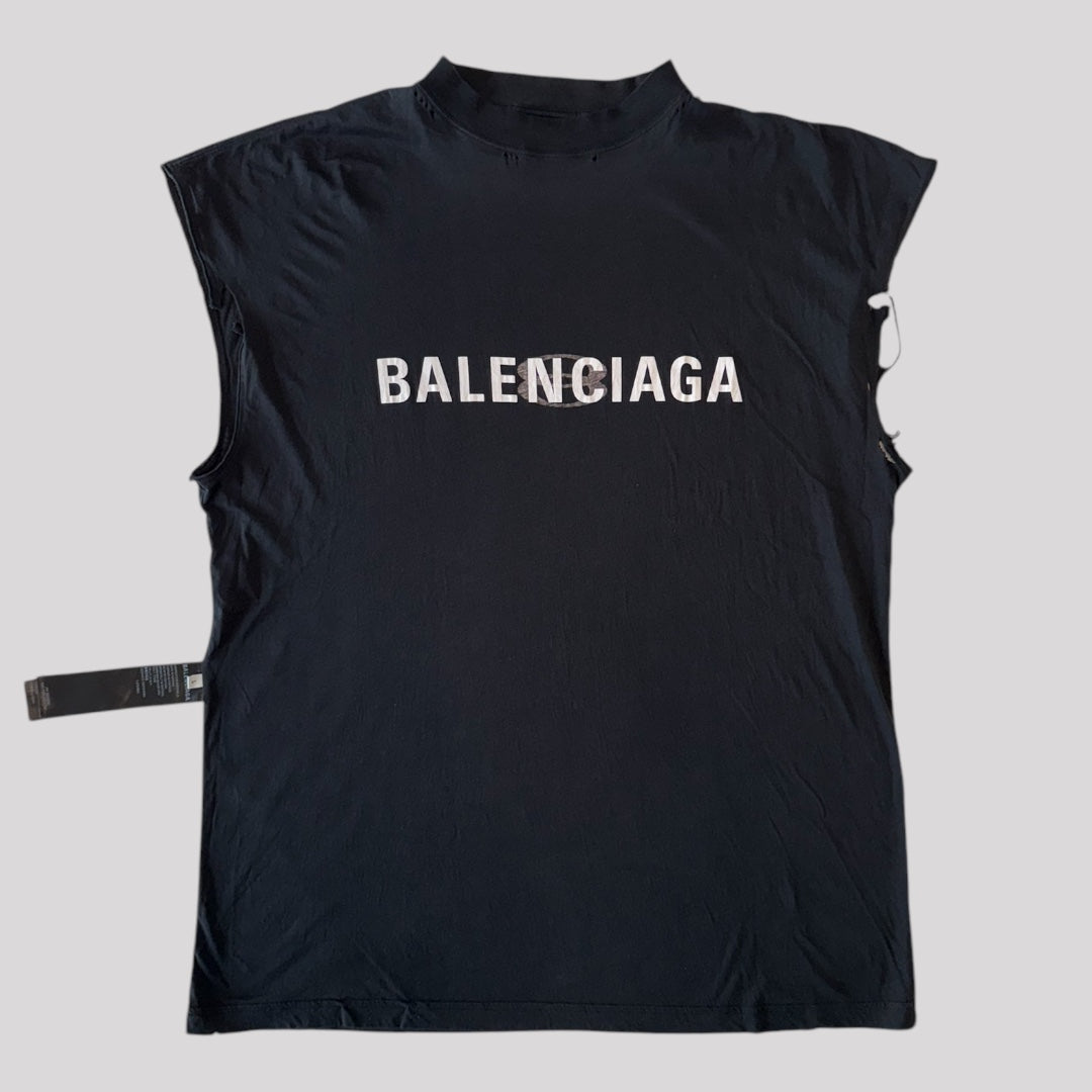 Balenciaga Sleeveless Reversible T-Shirt