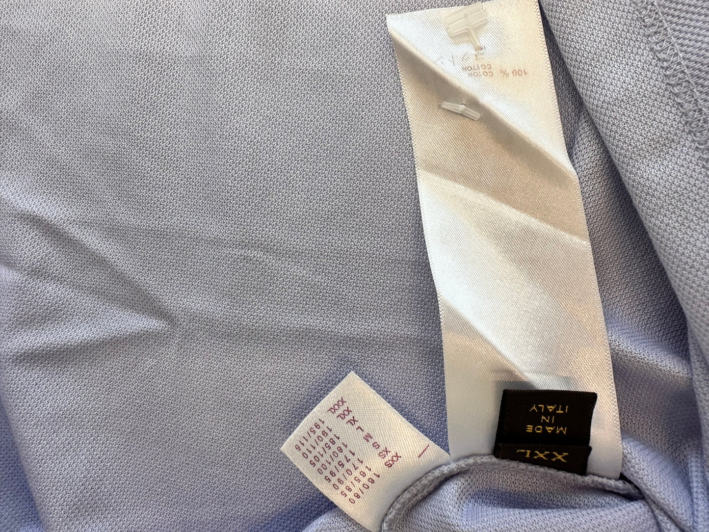 Louis Vuitton Logo Cotton Short-Sleeved Polo
