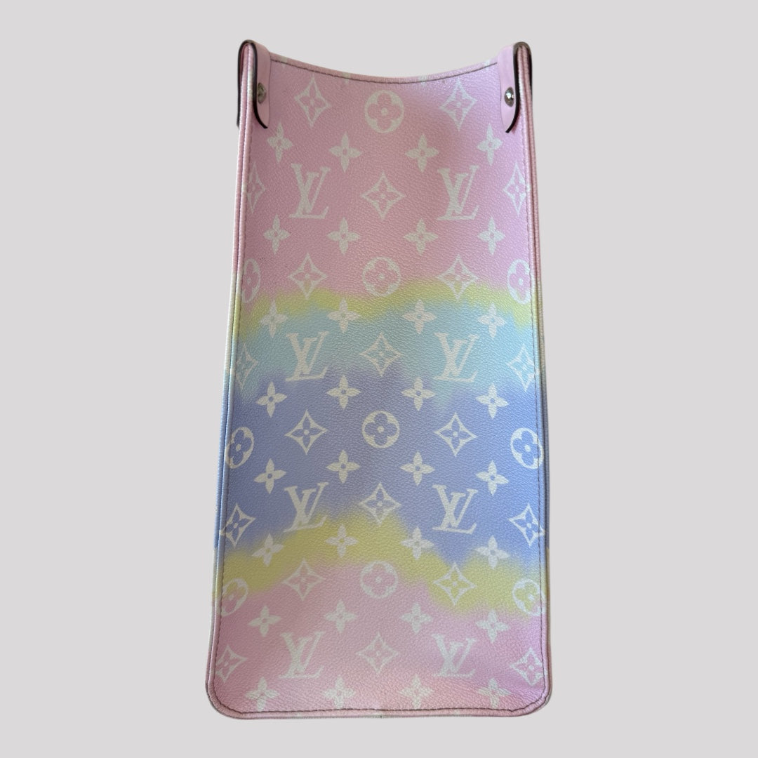 Louis Vuitton Monogram Escale Onthego GM Pastel
