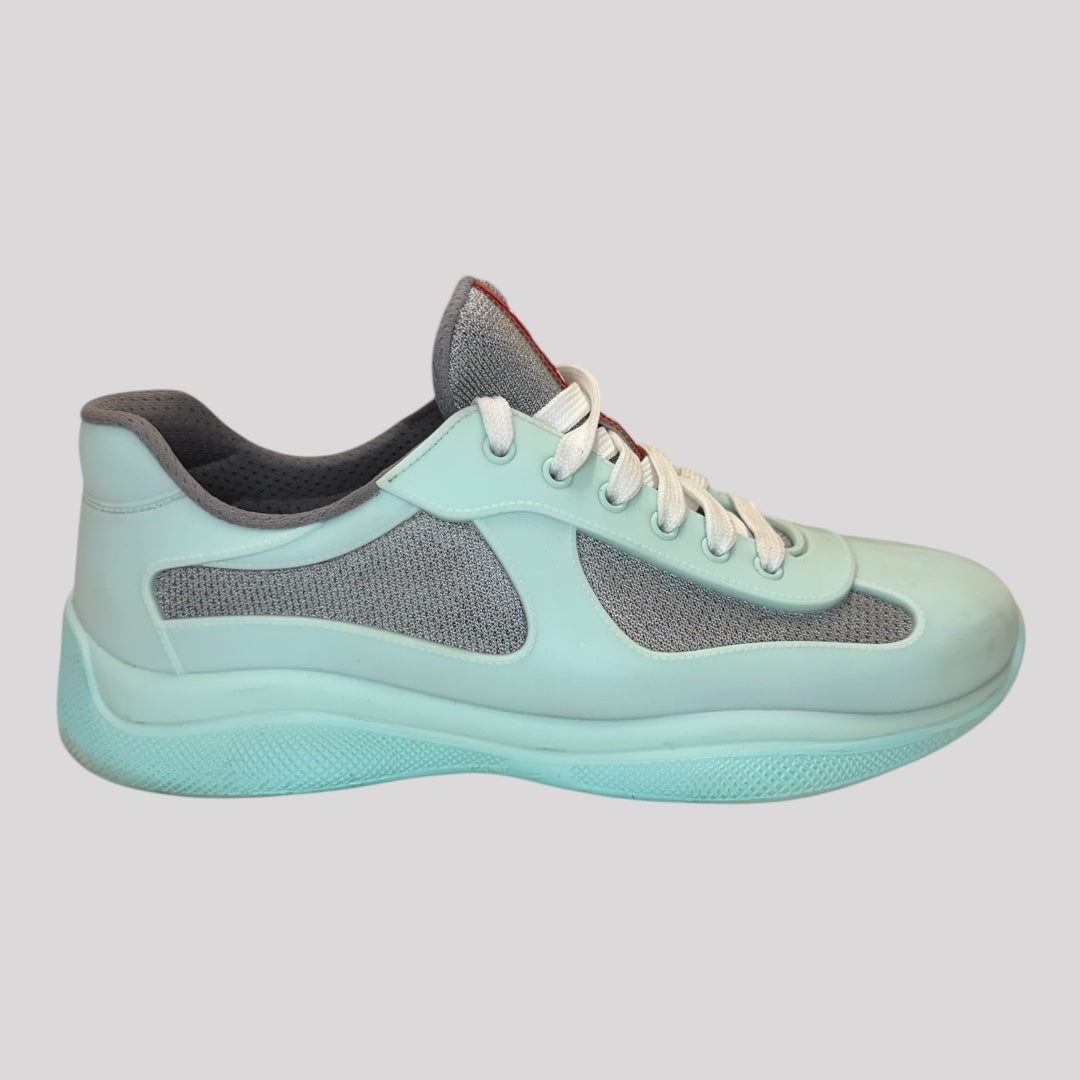 Prada America’s Cup Soft Rubber And Bike Fabric Sneakers