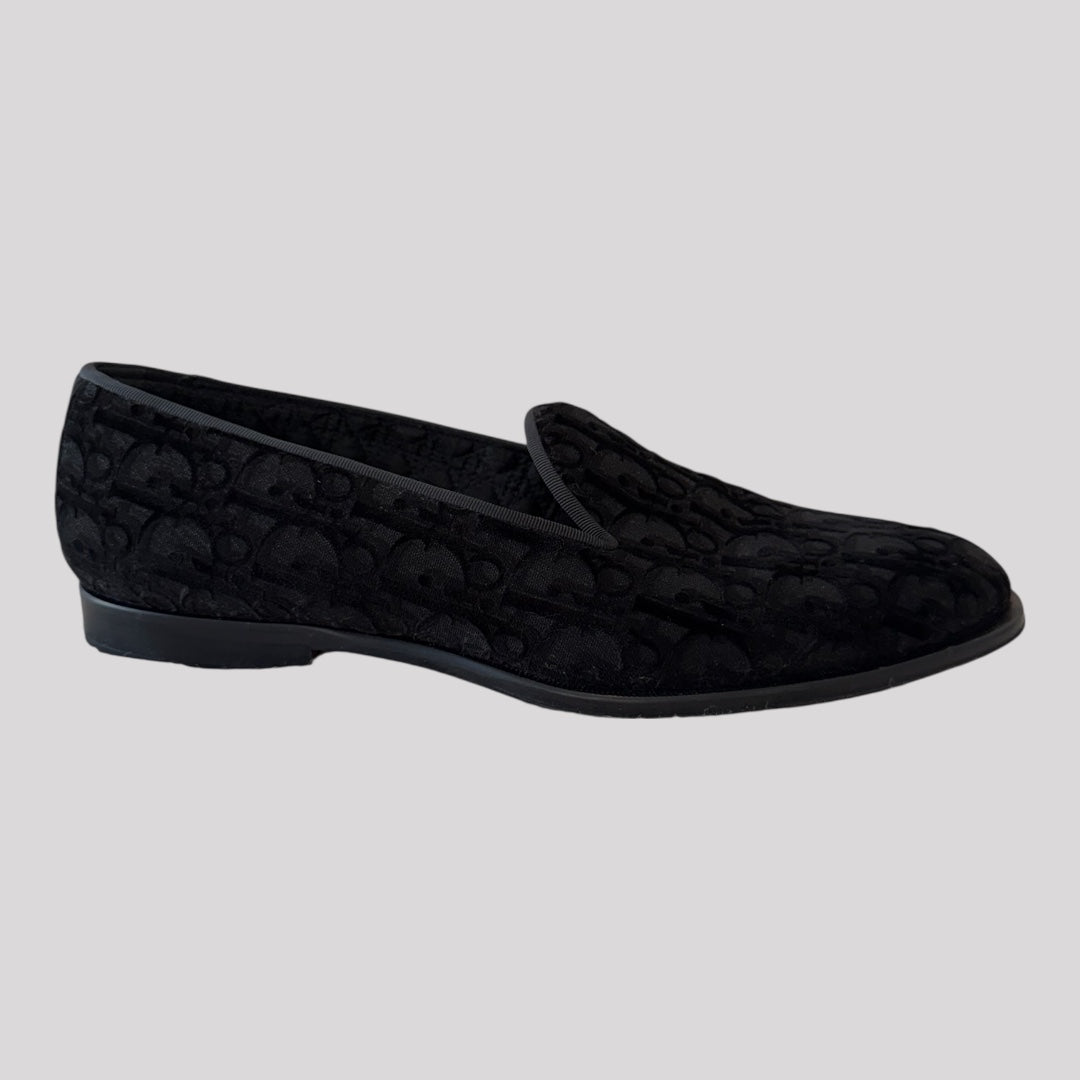 Dior Timeless Oblique Velvet Loafer