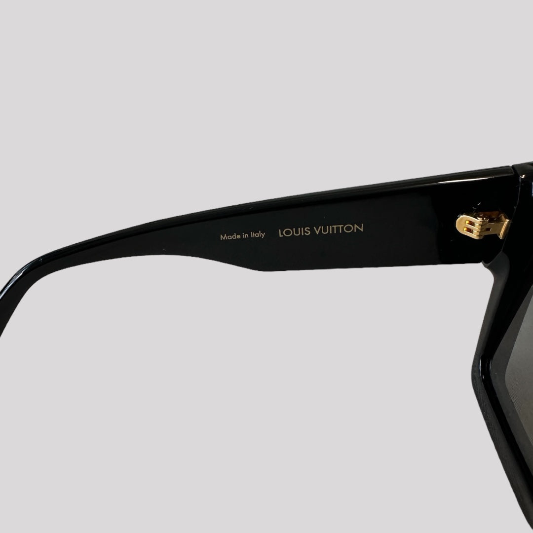 Louis Vuitton Cyclone Black Sunglasses Z1578E
