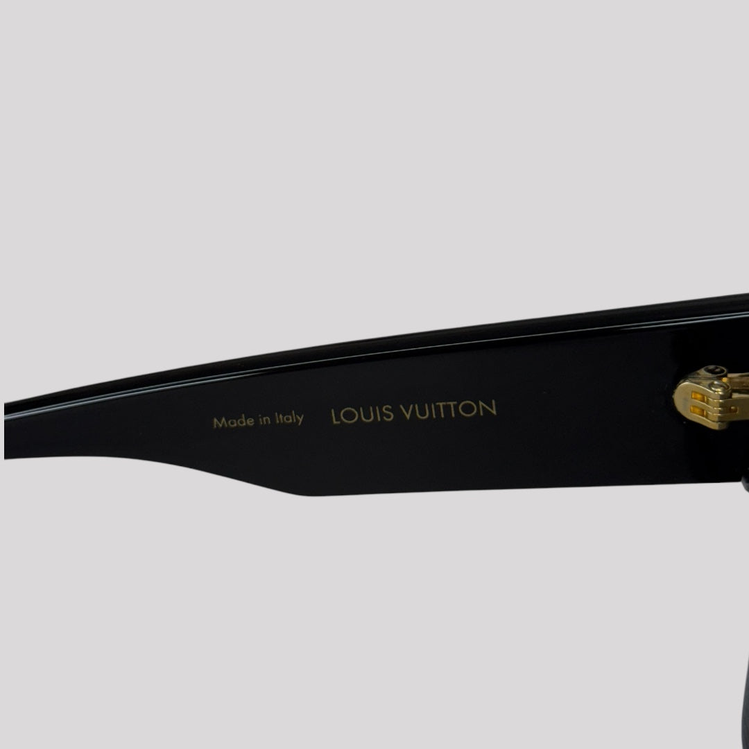 Louis Vuitton Cyclone Crystal Flower Mask Sunglasses