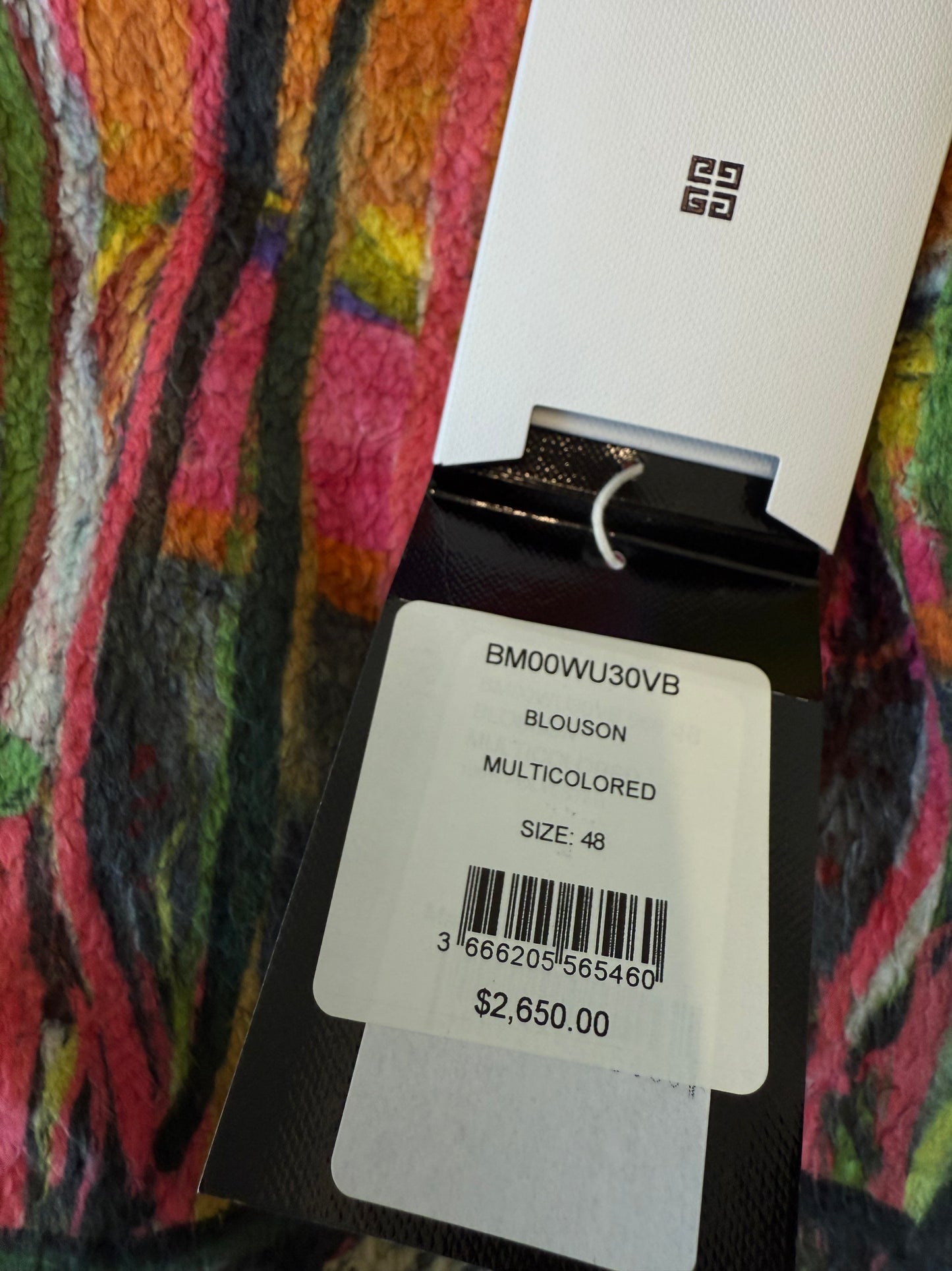 Givenchy Josh Smith Reversible Fleece Jacket