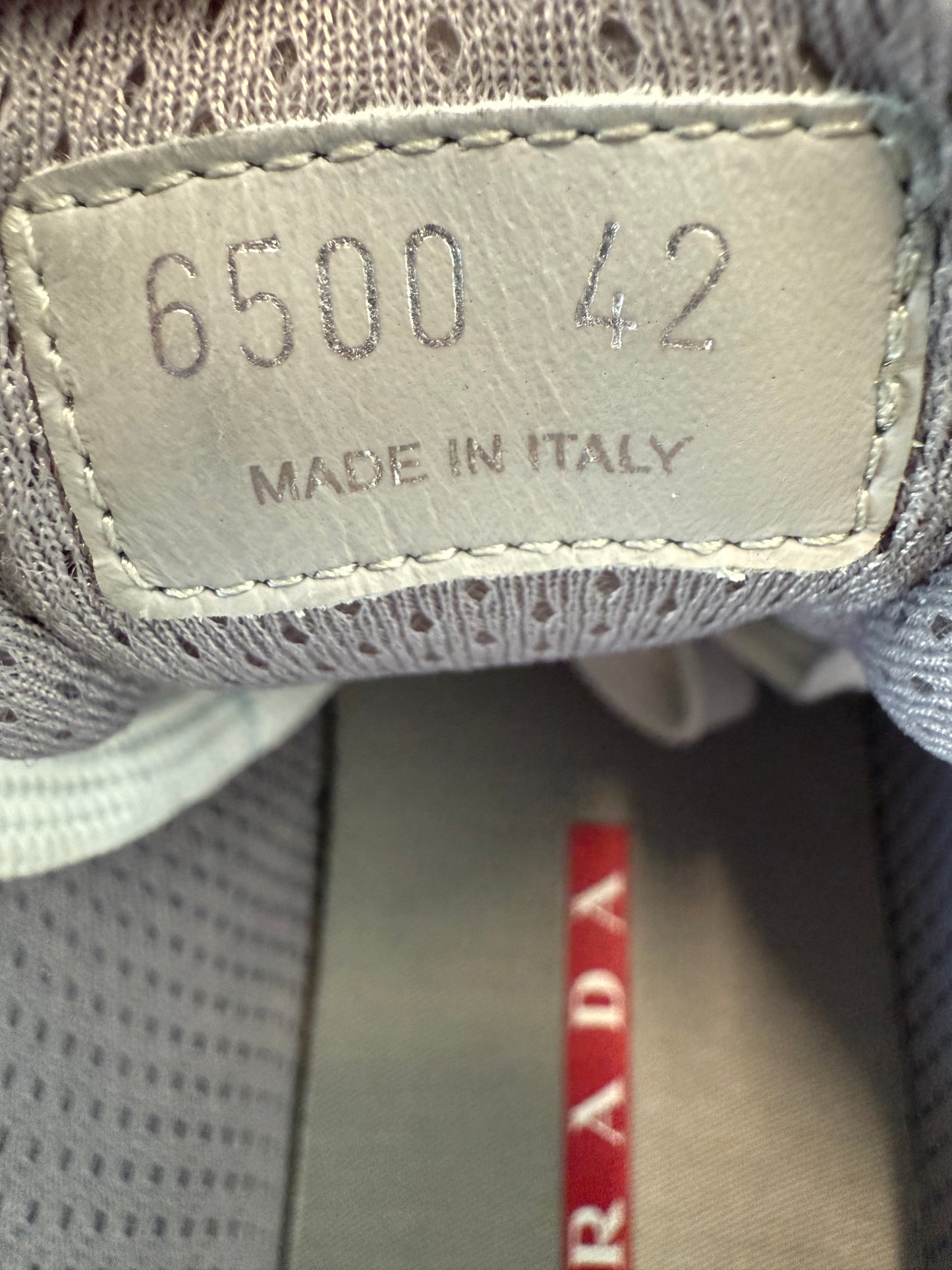 Prada America’s Cup Mixed Material Sneakers