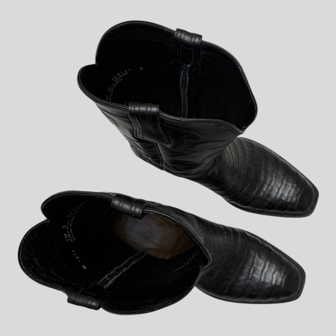 Lucchese Charles Crocodile Boots