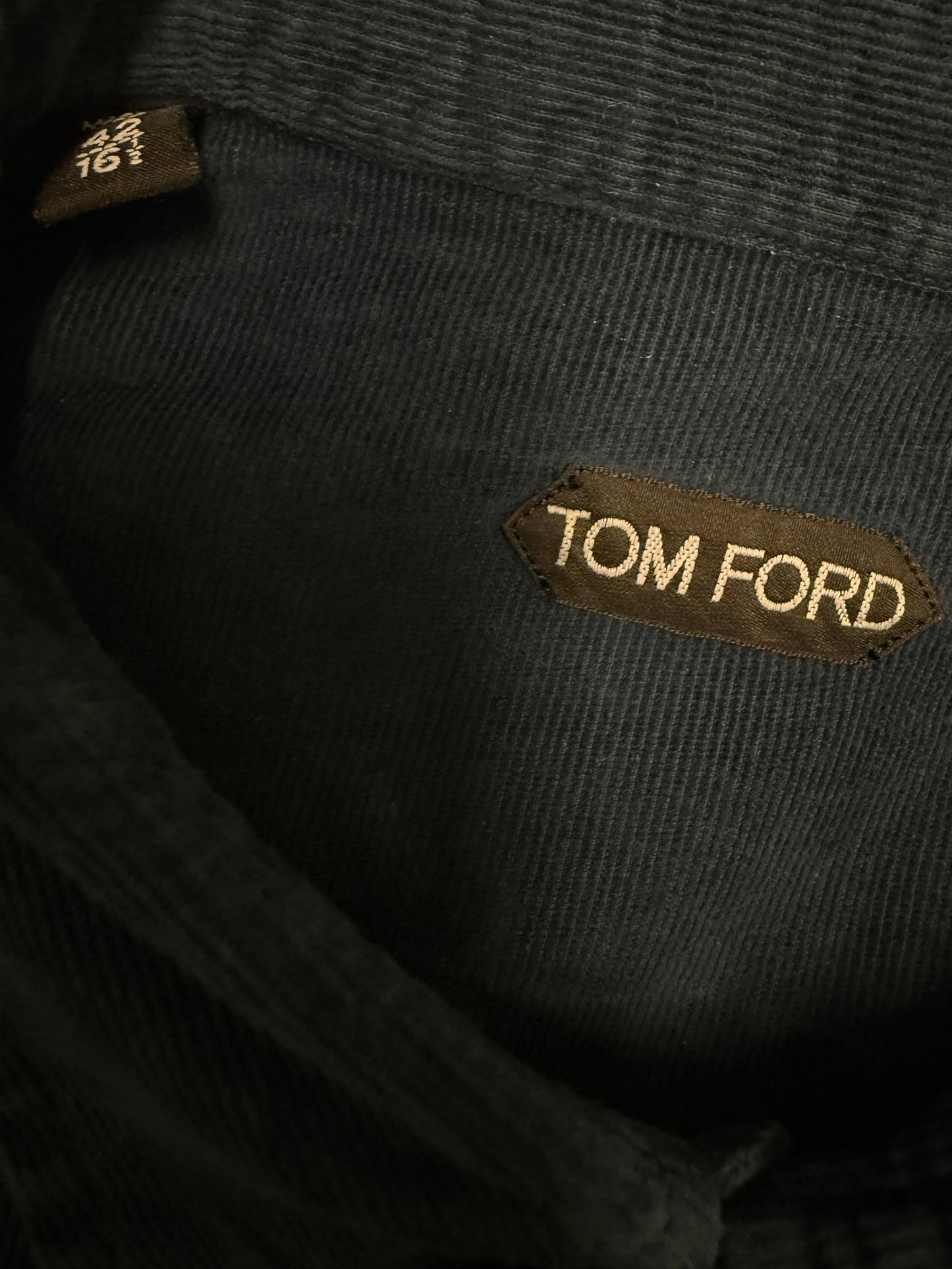Tom Ford Corduroy Western Overshirt