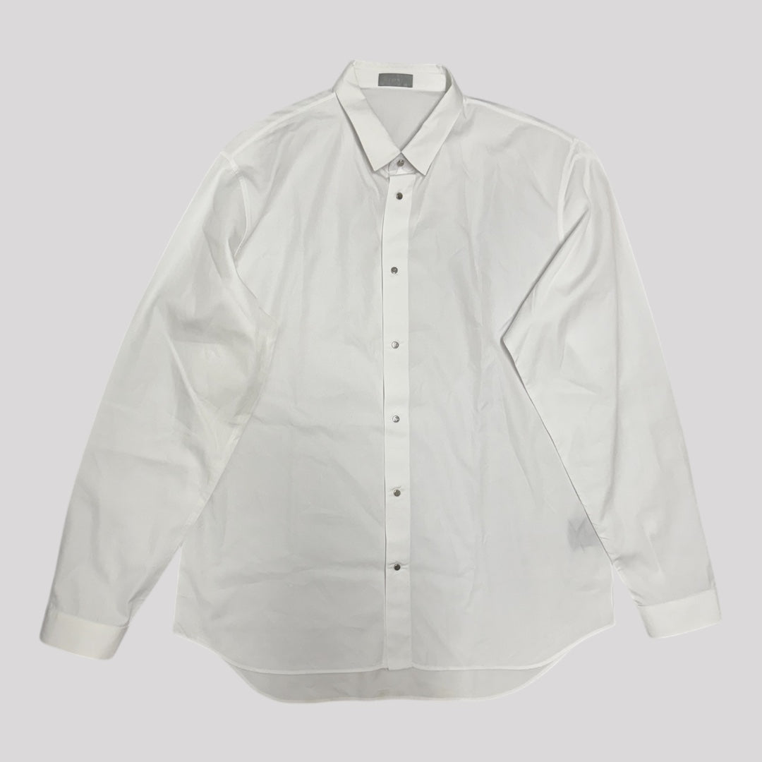 Dior Poplin Shirt With Snaps
