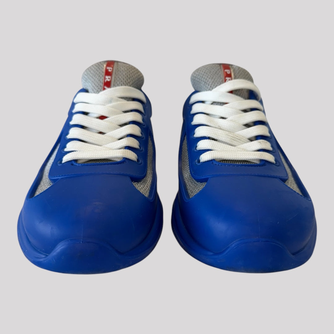 Prada America’s Cup Mixed Material Sneakers