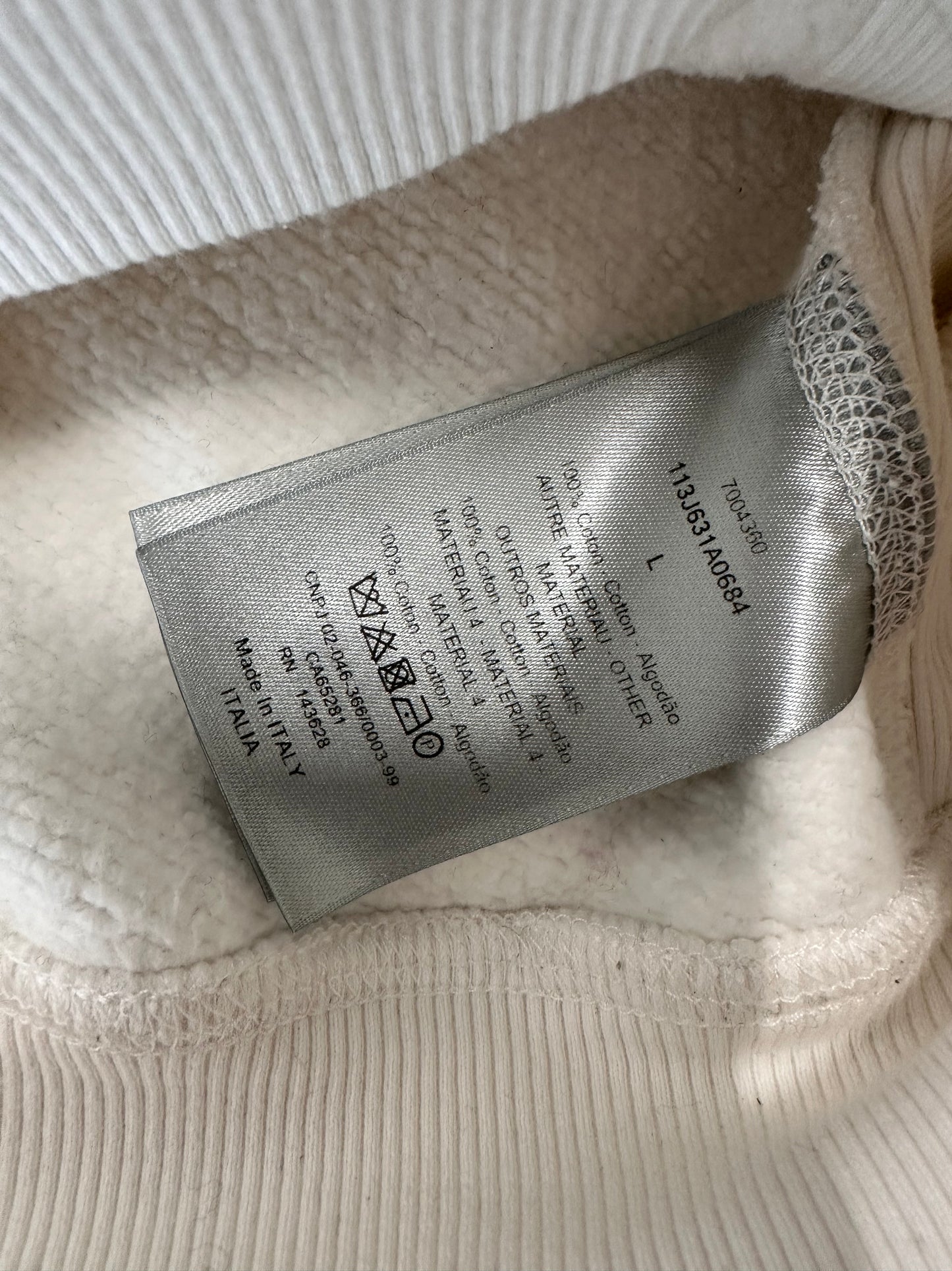 Dior Oblique White Monogram Sweatshirt