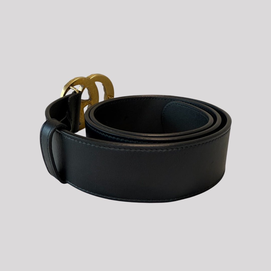 Gucci Double G Pearl Embellished Belt