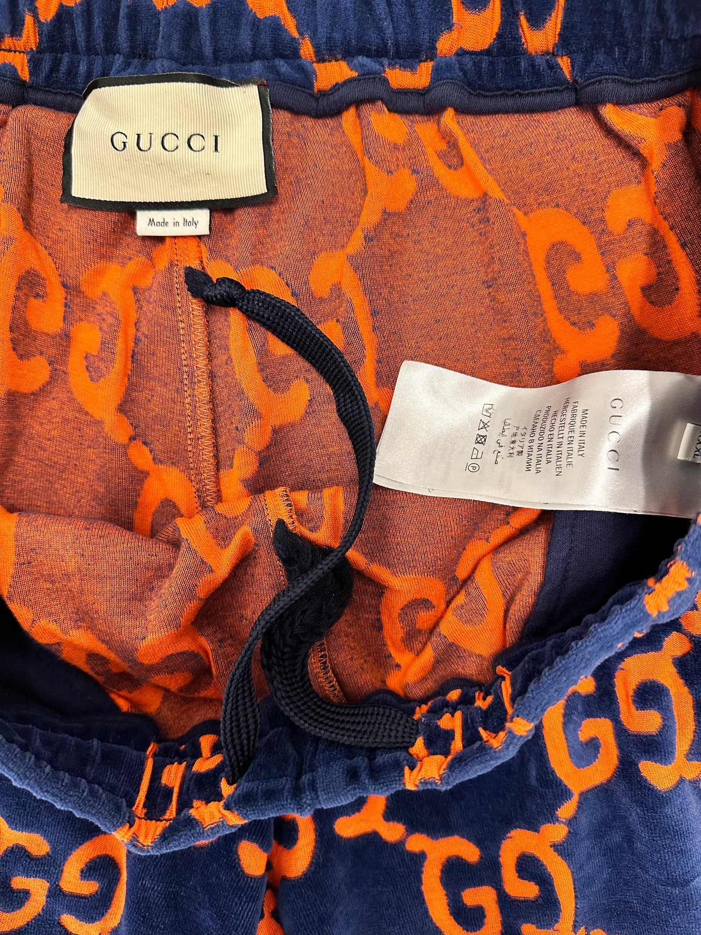 Gucci GG Chenille Velvet Shorts