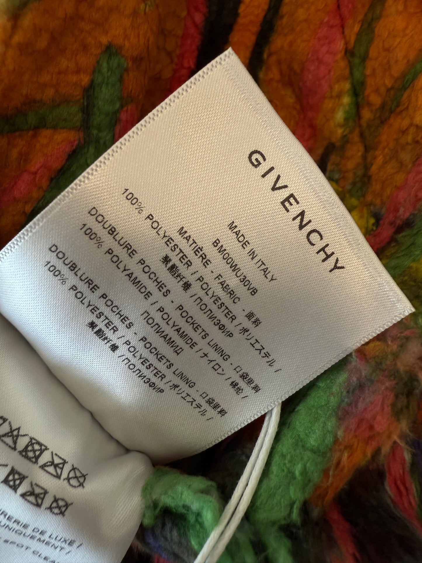Givenchy Josh Smith Reversible Fleece Jacket