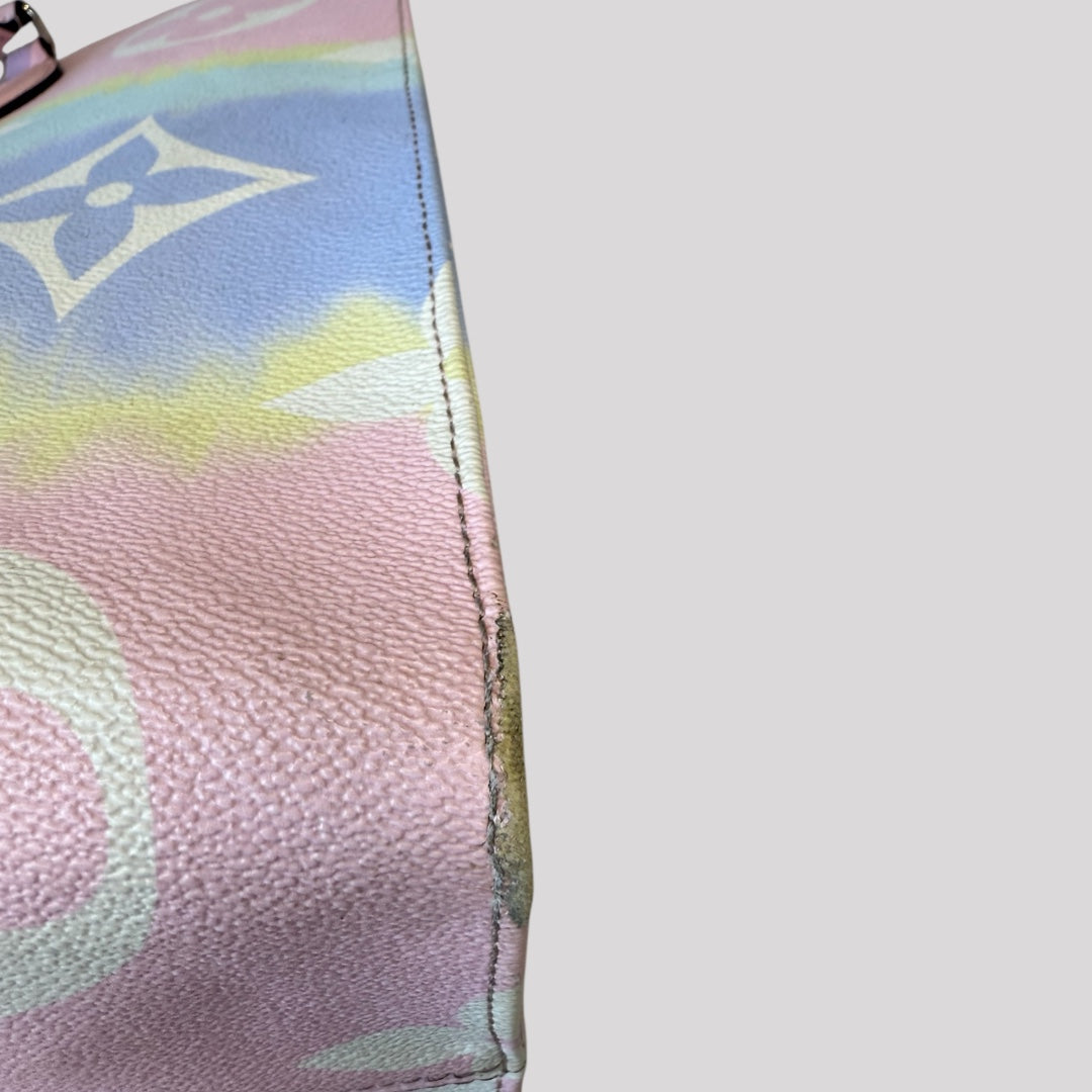 Louis Vuitton Monogram Escale Onthego GM Pastel