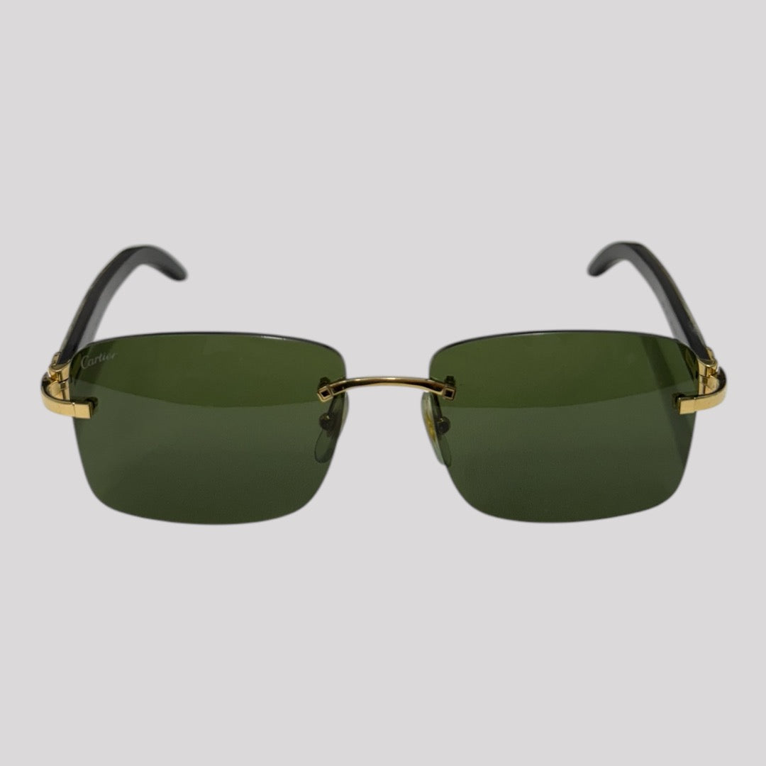 Cartier Sunglasses C Allongé De Cartier Motif