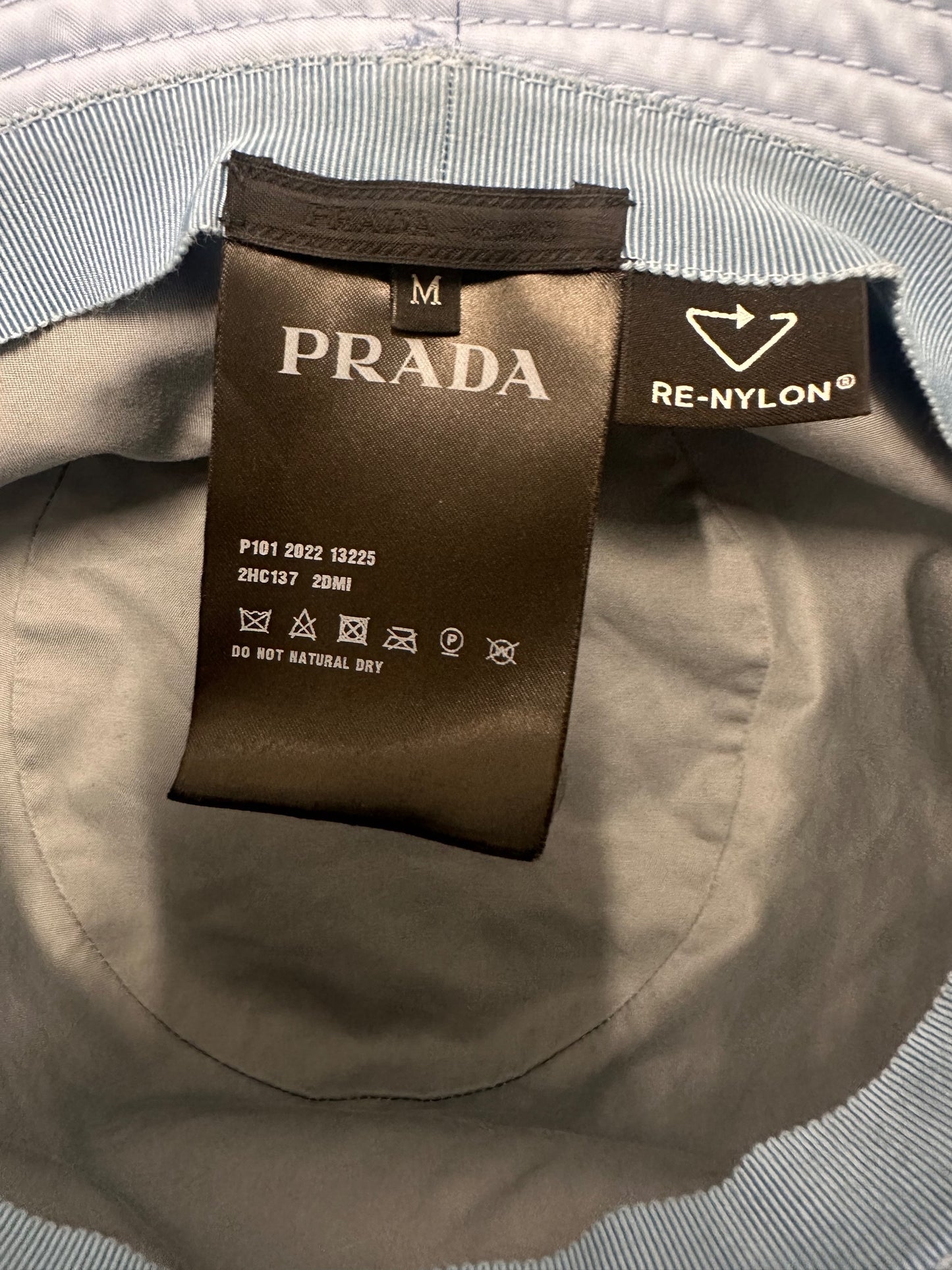 Prada Re-Nylon Astral Blue Bucket Hat