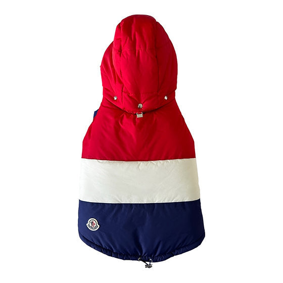 Moncler X Poldo Dog Couture Badge Shell Dog Coat