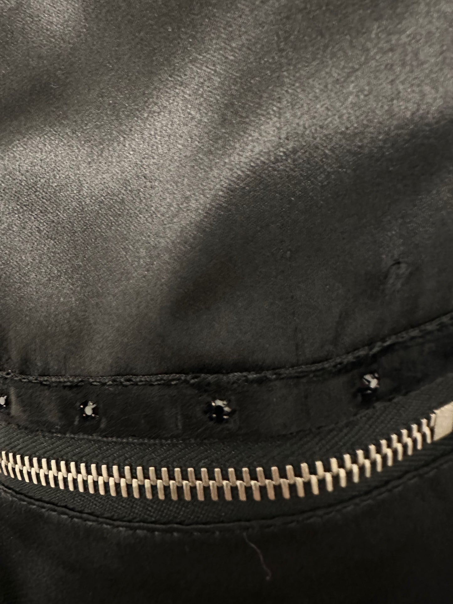 Saint Laurent Satin Teddy 80s Bomber Jacket