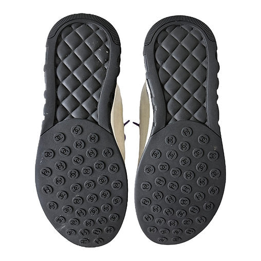 Chanel Interlocking CC Logo Sneakers