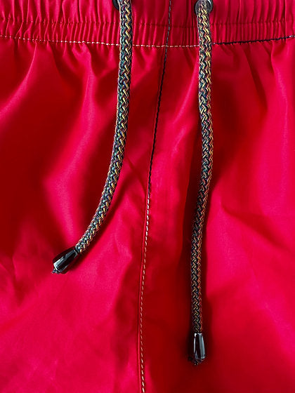 Missoni Red Logo Swim Shorts