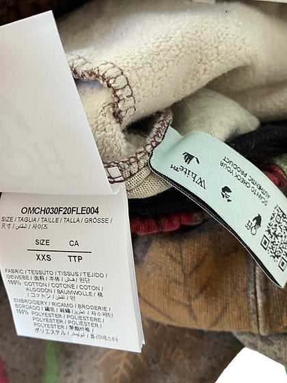 Off-White C/O Virgil Abloh Green Arrow Leaves Sweatpants