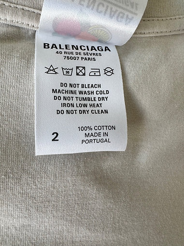 Balenciaga Be Different Long Layered T-shirt