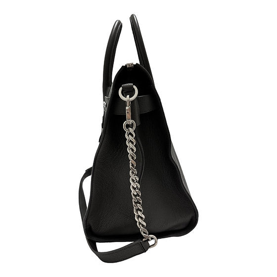 Saint Laurent Sac De Jour Souple Leather Duffle Bag