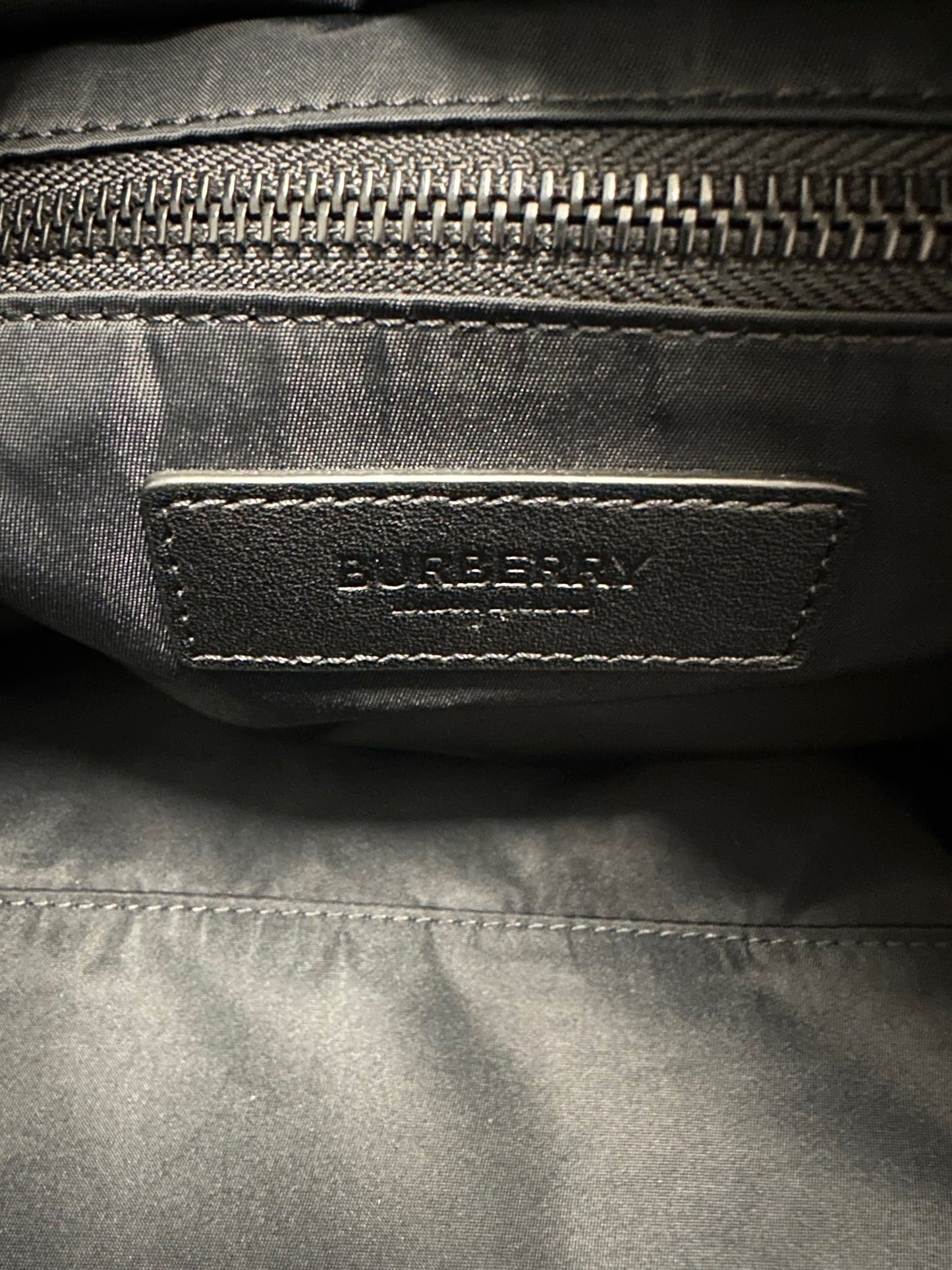 Burberry Monogram Print Holdall Duffle Bag