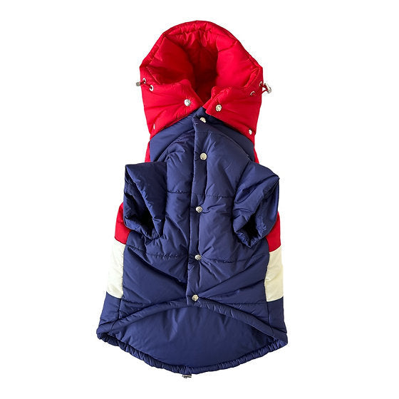 Moncler X Poldo Dog Couture Badge Shell Dog Coat