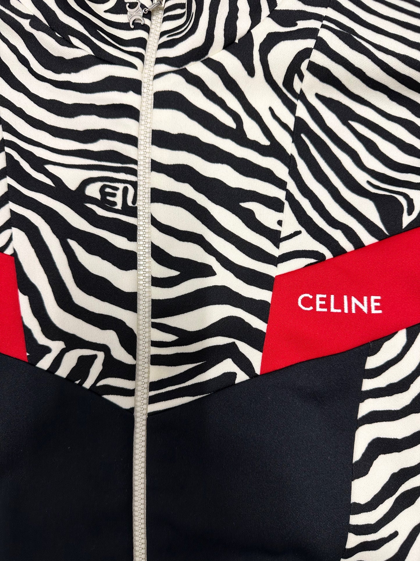 Celine Double Face Jersey Track Jacket