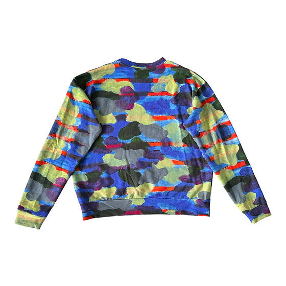 Marni Paint Crew Neck Sweatshirt